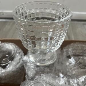 Elegant Clear Glass Goblet